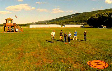 Remote Pilot candidates on the flightline