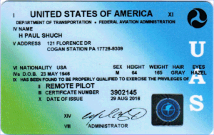 Remote Pilot certificate