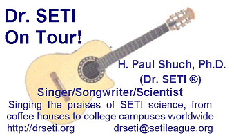 Dr. SETI's Business Card