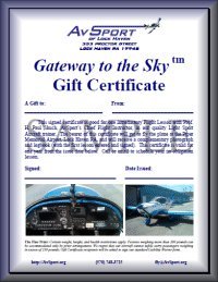 Introductory Lesson gift certificate