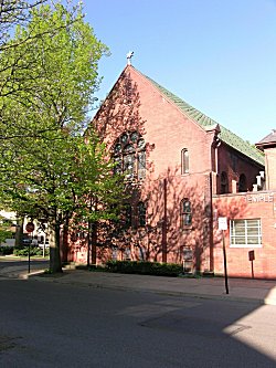 sanctuary building, photo by Rick Karp