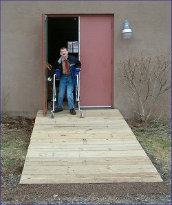 access ramp, photo by Devin Bailey