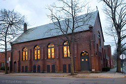 stained glass windows, photo by Rick Karp